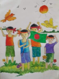 Art by junior artist of Bibhash 4