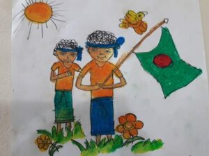 Art by junior artist of Bibhash 1